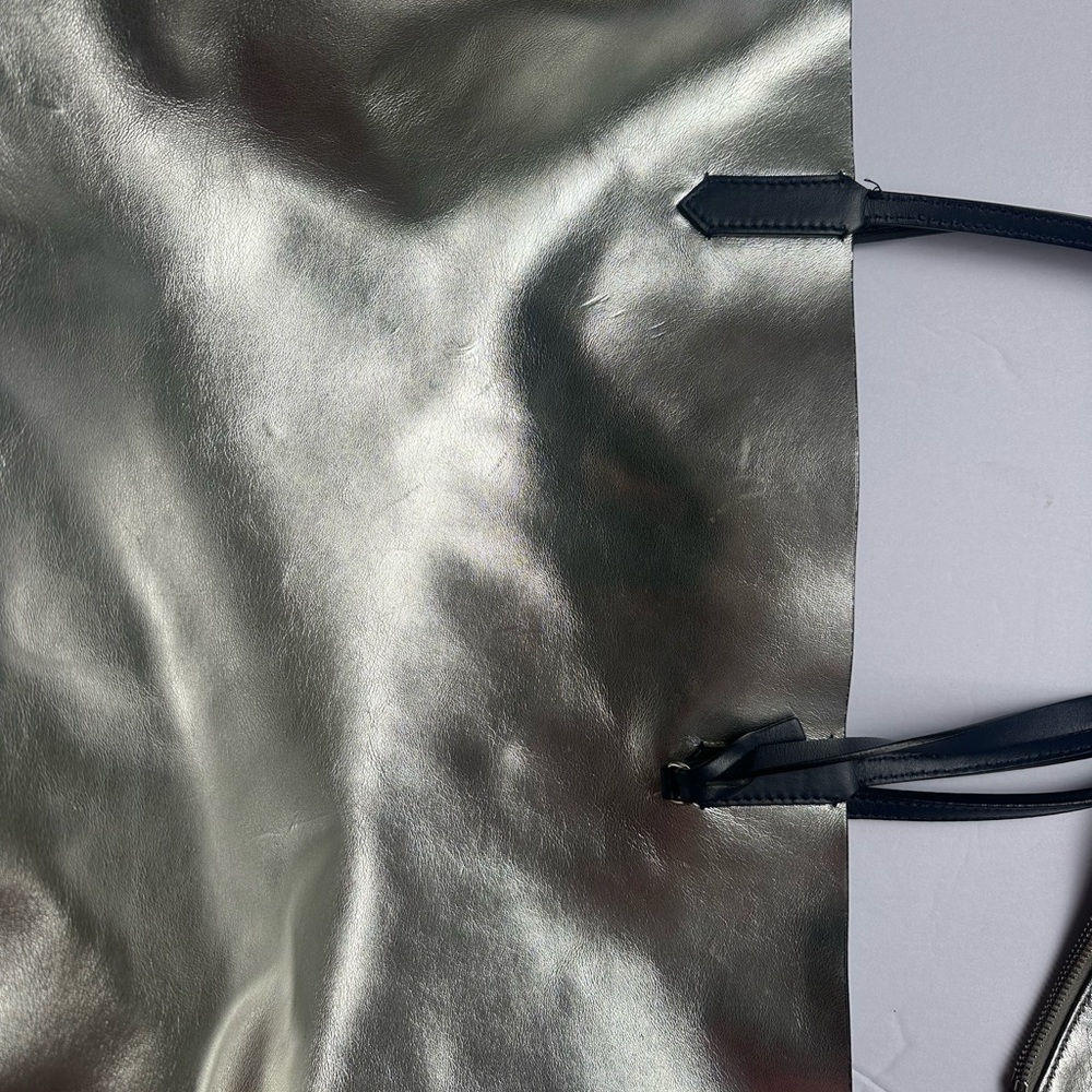 Givenchy Reversible Tote. Silver One Side Cobalt … - image 5